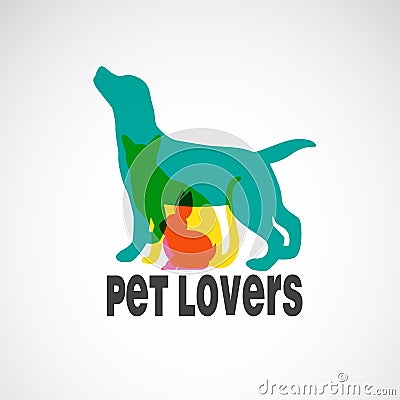 Vector group of pets Vector Illustration