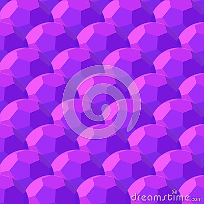 Vector hexagon pattern for futuristic design Vector Illustration