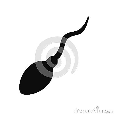 Spermatozoon icon illustration Vector Illustration