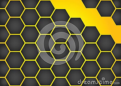 Vector honeycomb background Vector Illustration