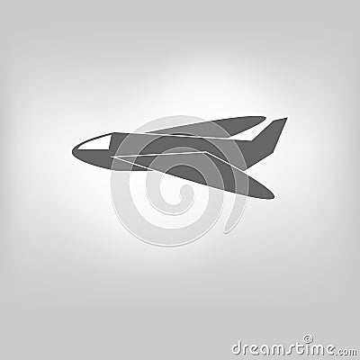 Vector icon airplane vector icon airplane vector icon airplane Vector Illustration