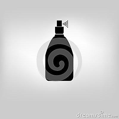 Vector icon bottle spray Vector Illustration