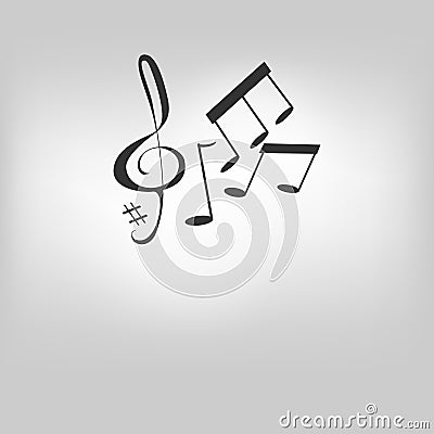 Vector icon musik illustration Vector Illustration