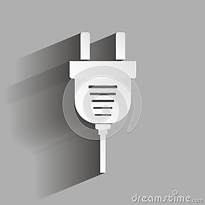 Vector icon socket. Vector illustration Vector Illustration