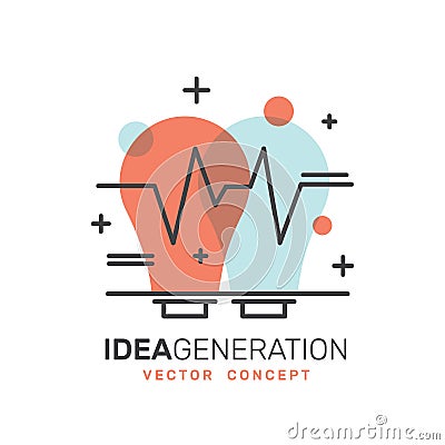 Development, Idea Generation, Creative Thinking, Smart Solution, Think Outside The Box Stock Photo