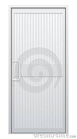 Aluminium door vector Vector Illustration