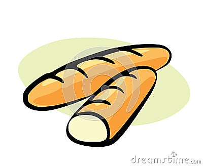 Vector illustration of the bread Vector Illustration