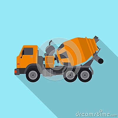 Vector design of build and construction symbol. Set of build and machinery vector icon for stock. Vector Illustration