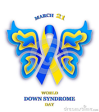 World Down Syndrome Day Vector Illustration