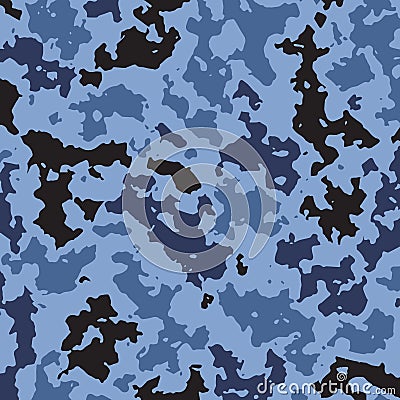 Camouflage background for military clothes Vector Illustration