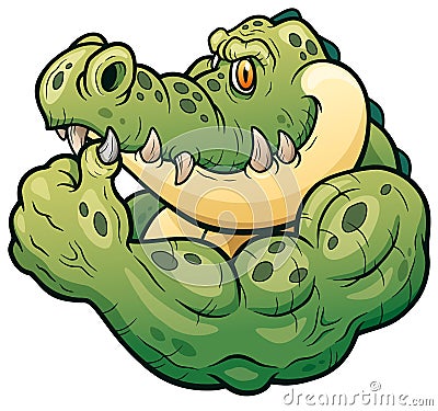 Crocodile Vector Illustration