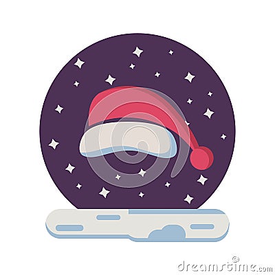 Vector Christmas icon Cartoon Illustration