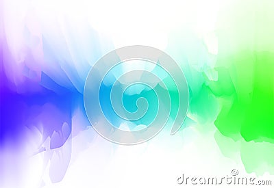 Vector illustration of color blur smoke moving shape Vector Illustration