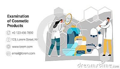 Vector illustration a companys the business card Vector Illustration