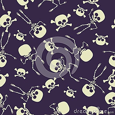 Vector illustration consisting of a pattern Cartoon Illustration