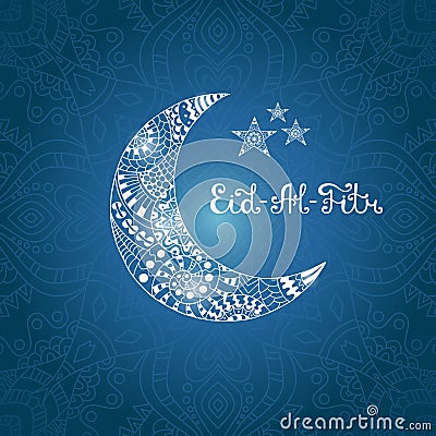 Vector Illustration Eid al Fitr. Vector Illustration