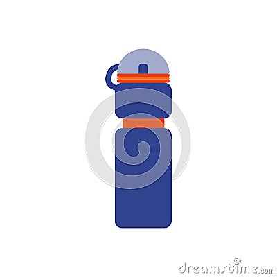 Vector Illustration. Flat bottle for water icon Vector Illustration