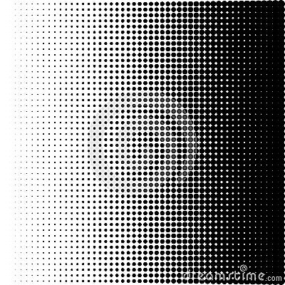 Vector illustration of a halftone pattern Vector Illustration