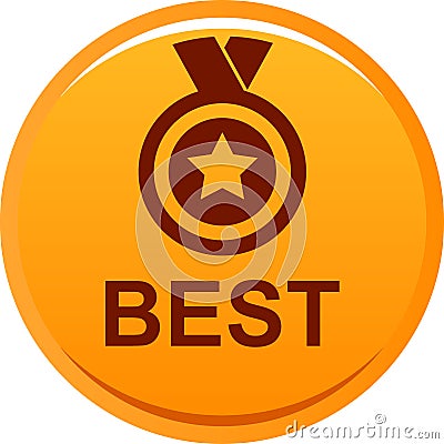 Best award Vector Illustration