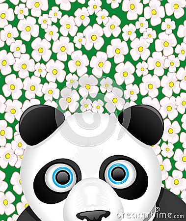 Vector illustration. Panda. Vector Illustration