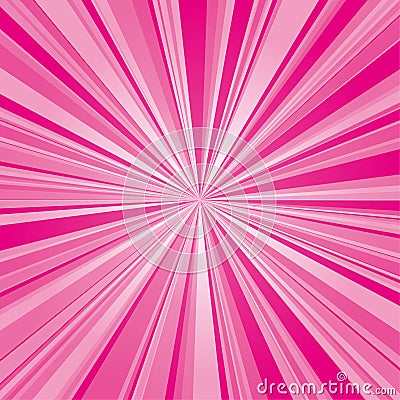 pink flash with gradation -square version Cartoon Illustration