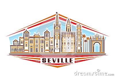 Vector illustration of Seville Vector Illustration