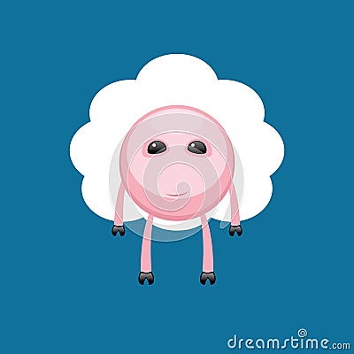 Vector illustration. Sheep. Vector Illustration