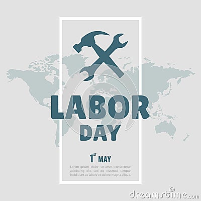 Labour Day. Vector Illustration