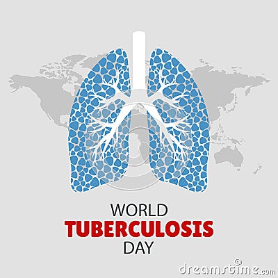 World Tuberculosis Day Vector Illustration