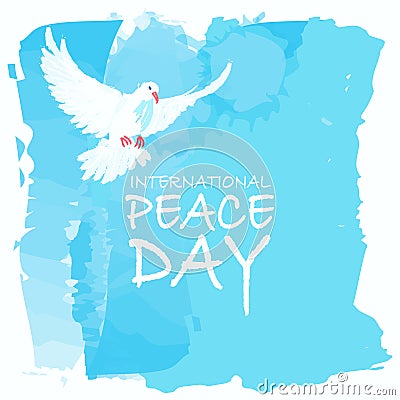 International Peace Day Vector Illustration