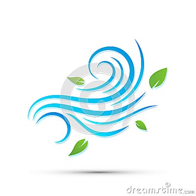 Wind icon Vector Illustration