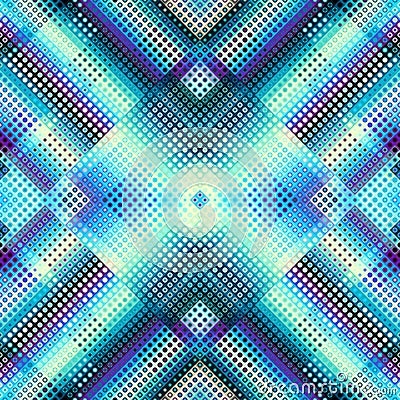 Pattern of a random small dots. Seamless vector image Stock Photo