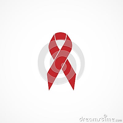 Vector image AIDS icon. Stock Photo