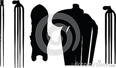 Vector Image - octopus silhouette on white background Vector Illustration