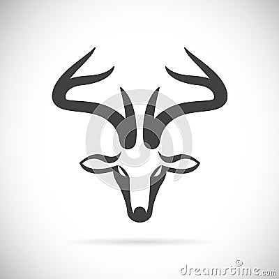 Vector images of deer head Vector Illustration