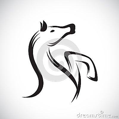 Vector images of horse Vector Illustration