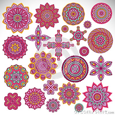 Vector indian Mandala Vector Illustration