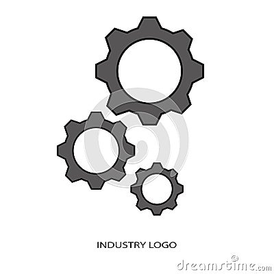 vector industry logo Vector Illustration