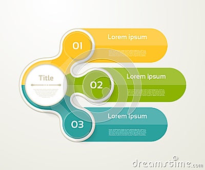 Vector infographic template for diagram, graph, presentation Vector Illustration