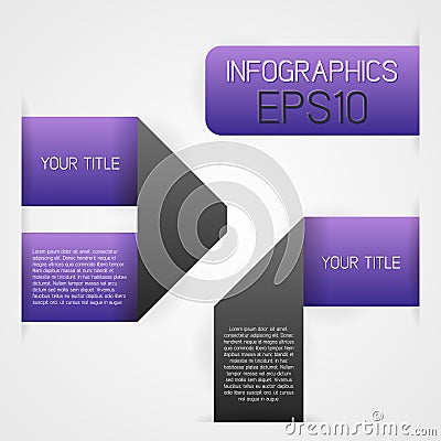 Vector infographics set Vector Illustration