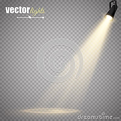 Vector Isolated Spotlight Vector Illustration