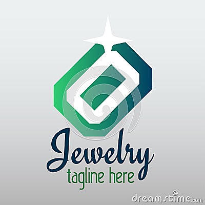 Vector jewelry design Vector Illustration