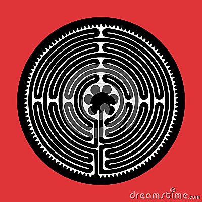 Vector labyrinth Vector Illustration