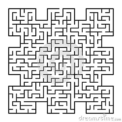 Vector labyrinth 129. Vector Illustration