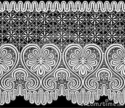 Vector lace Stock Photo