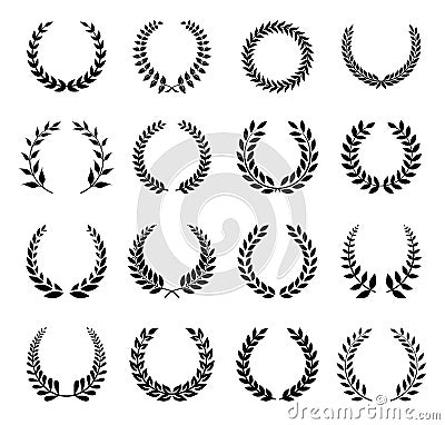 Vector Laurel Wreath Vector Illustration