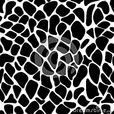 Vector leather texture, seamless pattern for design. Vector Illustration