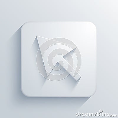 Vector light square icon. Eps10 Vector Illustration