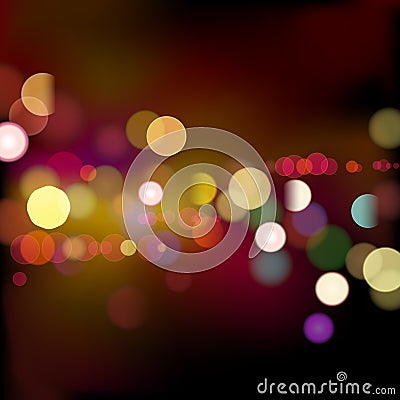 Vector lights background. Vector Illustration