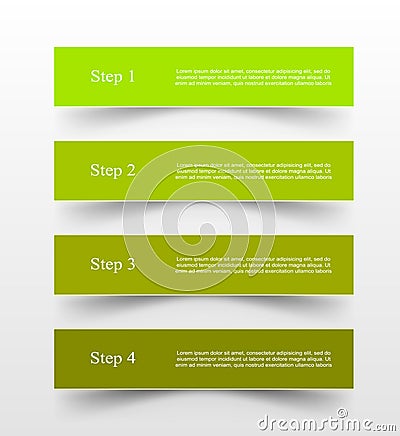 Vector lines arrows infographic. Vector Illustration